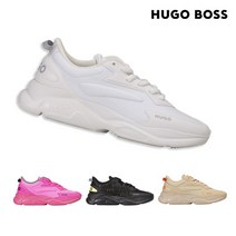 [공식수입원 정품] 휴고보스 23SS 믹스드 메테리얼 스니커즈 여