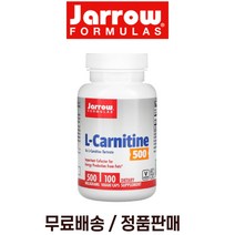 Jarrow Formulas L 엘 카르니틴 500mg 100베지캡슐
