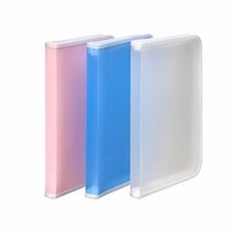 손잡이형가방 반투명PP원단 지퍼형화일케이스 휴대가편한파일케, 컬러:반투명(322490), 단품