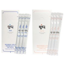 링티 링거워터 마시는수액 먹는수액 링티효능 11.6g x 10포 1박스 복숭아맛
