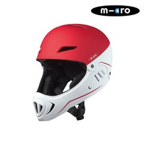마이크로킥보드 마이크로 풀페이스 레이싱 헬멧 레드, 단품