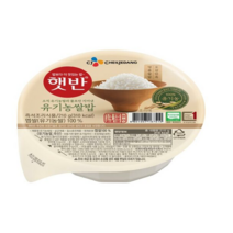 햇반 유기농 쌀밥, 210g, 11개