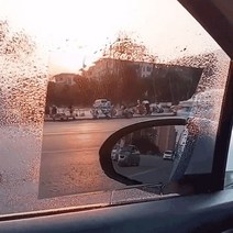 방지/발수 필름/김서림/유막 코팅제 셀프 유리막 코팅, 소형(1SET2장)