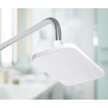 방향전환 강력물줄기 해바라기샤워기 대헤드 샤워기헤드 미세분사, 화이트