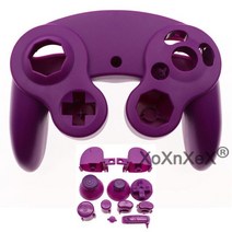 NGC 컨트롤러 교체용 전면 후면 셸 하우징 커버 케이스 ABXY L R Z Dpad 버튼 게임큐브 핸들, 한개옵션1, 14 N5