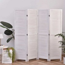 셀프가벽 접이식 파티션 원목 칸막이, 순백색 180x45CM (문당 가격)