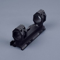 라운드 곡선 레일 휘어지는 병원 천장 커튼 전술 GE 오토매틱스 AR15 스코프 마운트 광학 사이트 라이플 1.5 1.93 20mm 버블 레벨 없음, [07] AD Short Black