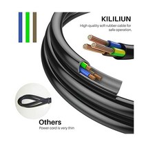 KILILIUN 마스터빌트 흡연자 튀르키예 프라이어 1500트 조절 가능 온도 코드 컨트롤 범용 전동 흡연기 그릴 발열체 교체 부품, 1개