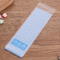 빼빼로 포장지 opp포장비닐 100매 빼빼로데이 선물포장지 초콜릿 사탕 선물포장 opp봉투, 1개, 3번 빼빼로 블루 포장지 100매