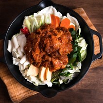 춘천닭갈비 숯불닭갈비 캠핑 닭갈비 밀키트 야채 치즈 떡사리, 간장닭갈비1kg+야채+치즈+떡