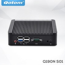 미니피씨 OEM 산업용 베어본 미니 데스크탑 PC N2920 J1900 팬리스 서버 리눅스 우분투 쿼드 코어 x86 컴퓨터, [02] J1900 WIFI, [07] 8G RAM 128G SSD