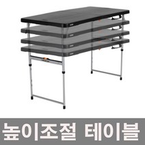 라이프타임 접이식테이블 야외테이블 코스트코 폴딩 높이조절 T80869