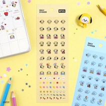 BT21 베이비 데일리 스티커, 알제이