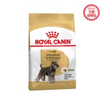 로얄캐닌 견종별 강아지사료 모음 1.5kg 3kg, 슈나우저 어덜트 3kg, 1개