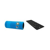 트리거포인트 그리드 폼 롤러 필라테스 요가 스트레칭 마사지 종아리 Myofascial Release 어센틱 일본 Product, Nankatsu Blue Captain Wing Li, Foam Roller + Mobility Mat