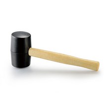 고무망치500g_나무_목수_자루_콘크리트못박기_고무망치(흑색)_대, 고무망치(대)