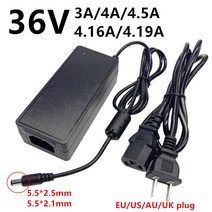 어댑터 범용 AC DC 36 V 전원 어댑터 공급 3A 4A 4.16A 4.5A ac/dc adaptador 스위칭 5.5mm x, AU 플러그, 36V 4.5A