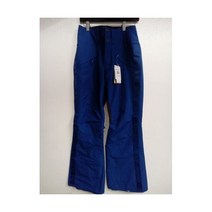 록시 스키복 바지 보드복 NWT Roxy 여성 Spiral Snow Pants Blue Regular Fit Ski Snowboard Medium #C2