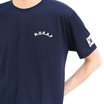 [100% 국내제작] 군지 ROKAF 공군 반팔 티셔츠 로카프 반팔티 군인 쿨론 기능성 국산