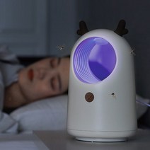 LED 모기 퇴치기 / 무디 버즈 LEF 모기 포집기 / 자외선 LED / 캠핑용 / 집들이 선물, 핑크
