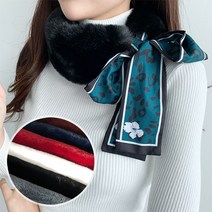 여성공감스타일 리얼페이크퍼목도리