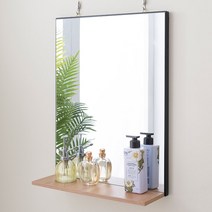 다이젠YJ 미주아 500 선반형 거울 (착불), 화이트