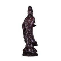 부처님 동상 세라믹 소품 태국 불상 조각 인테리어, 전체 목각 높이20cm