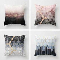 모던한 우아한 느낌 패턴 소파 쿠션 커버 4종 45x45, 단품