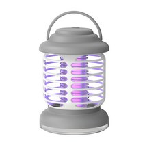 가정용 야외 모기퇴치 등 USB 휴대용 충전 캠핑 모기퇴치등, 그레이