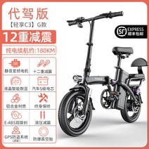 독일 지포스 접이식 전기자전거 초경량 대리운전 배터리, 48V, 0Ah, 초경량 알루미늄 대리운전 버전/35A