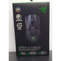 레이저 Viper Ultimate 라이트웨이트 무선 옵티컬 게이밍 마우스 - 블랙-