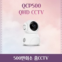 가정용CCTV QCP500 홈 무선 IP카메라 홈캠 현관CCTV 500만화소 반려동물
