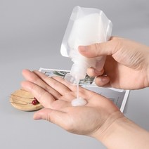 여행용 파우치 화장품 공병 튜브용기 휴대용 리필, 50ml