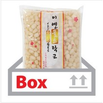 이엔 골드락교(SS1) 2.4kg 6ea(박스) 락교 대용량 횟집 일식집용, 락교 2.4kg*6박스, 6개