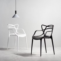 Kartell Masters Chair 카르텔 마스터스 체어 에어비앤비 의자, 라이트그레이