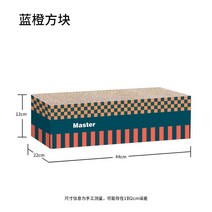 고양이 스크래쳐 골판지 노리펫 스트레이트 원목 손톱깎이, 사각그립 블루오렌지 사각세트(3개)