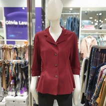 3여성)올리비아로렌 테일러드 카라의 풀오픈형 블라우스 VOCNLXF7221