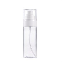 로션용기 화장품용기 플라스틱용기50/80/100/120ml 투명 PET 로션 병 빈 플라스틱 압력 펌프 리필 할 수있, 02 80ml