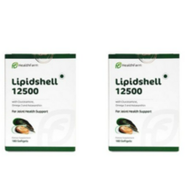HEALTHFARM GREENSHELL MUSSEL LIPIDSHELL 헬스팜 프리미엄 뉴질랜드 초록입홍합 12500mg 180정 2팩