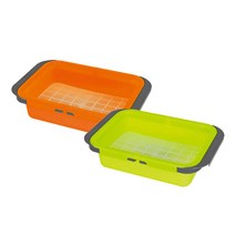 HDF 해동 싱싱 크릴 바구니 HT-1069 미끼통 크릴통 떡밥그릇 새우그릇 밑밥바구니, 오렌지