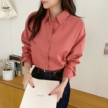 코지 여자 유네이 데일리 6컬러 기본코디 솔리드 셔츠