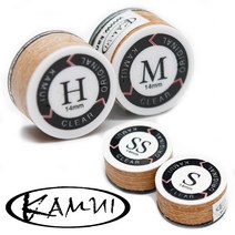 [정품인증당구몰] 카무이 오리지널 클리어(신형) (H/M/S/SS) / 까무이팁 KAMUI 개인 당구 용품 재료, H