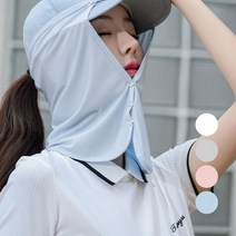 오너클랜 탈부착가능 모자선가드 쿨조이 선가드 골프 모자커튼 [WBAF81A], 화이트