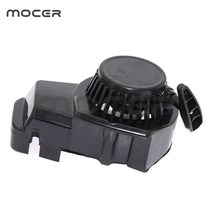 Mortor 알루미늄 풀 스타터 2 47cc 모어 엔진 오토바이 미니 포켓 자전거 ATVs 쿼드에 적합, 한개옵션0