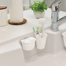 이노마타 플로우 수세미 솔 스펀지 브러쉬 포켓 꽂이 홀더 2type, 스펀지포켓