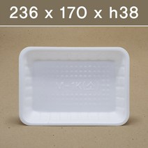패키지요 스티로폼 사각트레이 KG 소 600개