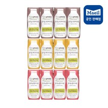 상하목장 유기농우유 멸균 125ml, 딸기우유(4개) 바나나우유(4개) 코코아우유(4개)