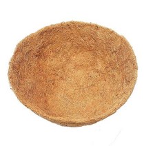 바스켓 화분 교체 가능한 두꺼운 코코아 야자 나무 라이너 강한 물 흡수 코코넛 섬유 꽃, 45cm