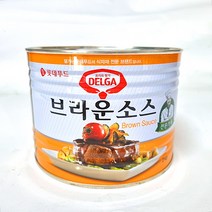 롯데푸드 브라운소스, 2kg, 1개, 1개