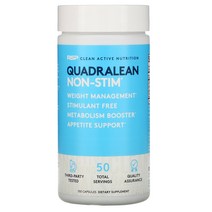RSP Nutrition 쿼드랄린 QuadraLean 논스팀 지방 연소제 캡슐 150정 2팩